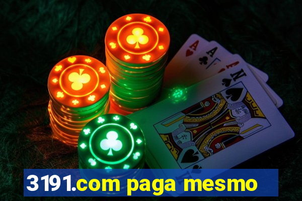 3191.com paga mesmo